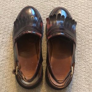 Sling back Doc Marten loafers